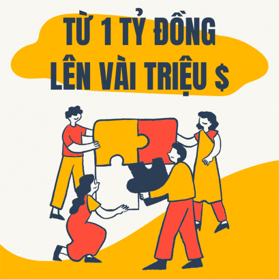 TỪ 1 TỶ ĐỒNG LÊN VÀI TRIỆU ĐÔ