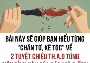 02 TUYỆT CHIÊU THAO TÚNG SIÊU ĐỈNH CỦA CÁC “CÒ ĐẤT”!