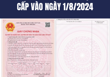 Mẫu Sổ Đỏ Mới Sẽ Được Cấp Vào Ngày 1/8/2024